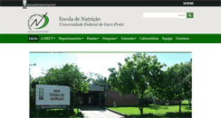 Desktop Screenshot of enut.ufop.br